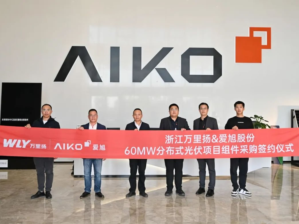 汽车制造龙头企业屋中用上壹定发ABC，壹定发与万里扬签约60MW工商业项目